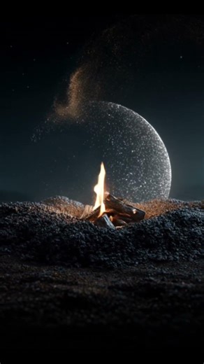 Campfire Sounds for Sleep | Soft Piano | 8 Hours | No Ads