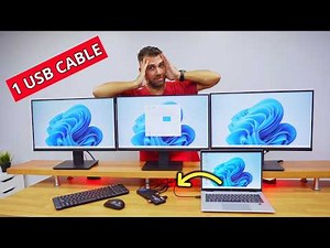 Docking Station for 3 MONITORS and All Peripherals 🔥SplitXtend OREI