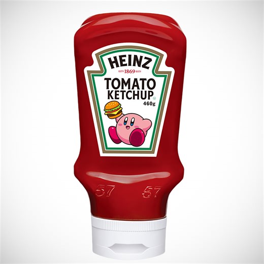 Nintendo Teams Up with Heinz to Offer Limited-Edition Kirby Ketchup and Keychains