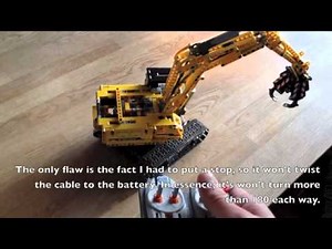 Lego Technic 42006 Motorized, Compact design, 4 motors, 6 functions