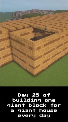 One Block A Day block no. 25 #minecraft #minecraftshorts #minecraftbuilding #gamingshorts #gaming