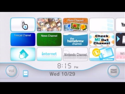 My Wii Menu 10.29.2025