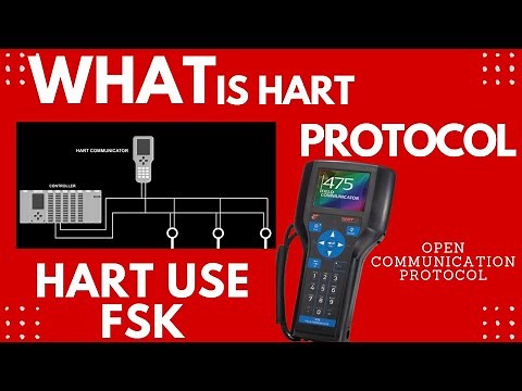 What is HART Protocol | How it is use in industries | HART use FSK | Open communication protocol