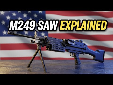 M249 SAW EXPLAINED IN DETAIL LEGENDARY SQUAD AUTOMATIC WEAPON BREAKDOWN