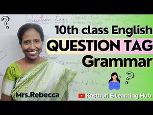 Question tags Grammar | 10th class English Grammar Question tag tags