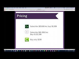 Compare Captivate, Storyline, and Camtasia (Sample from a recent class)