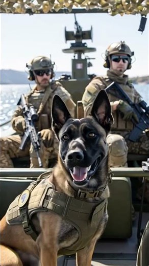 Delta Force performing INSANE water drill with Elite K9 #specialoperations #army #k9 #deltaforce