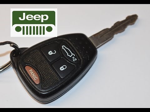 07-18 Jeep Wrangler Key Fob Battery Replacement - EASY DIY