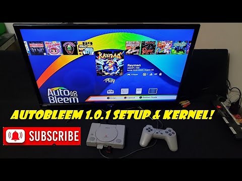 AutoBleem 1.0.1 Setup & Kernel on the Playstation Classic!