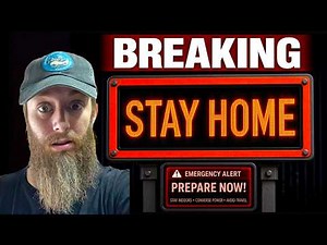 BREAKING: "STAY AT HOME" Orders just Issued