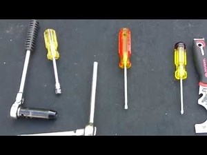 HONDA INSIGHT IMA BATTERY REPLACEMENT PART 1 - TOOLS