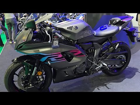 2024 Yamaha R7 Mat Grey Metallic aggressive and Luxury design | 4K