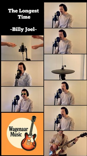 Vocal Harmony - The Longest Time - Billy Joel - by Wagenaar Music #singing