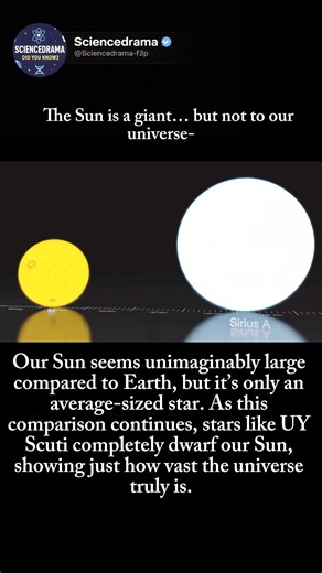 The Sun Is Tiny Compared To The universe!