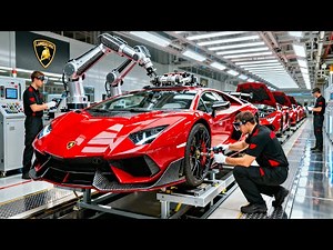 INSIDE the LAMBORGHINI FACTORY 🏎️ | How SUPERCARS Are BUILT 🏭