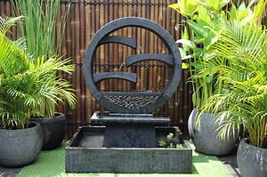 Solar Powered Water Feature