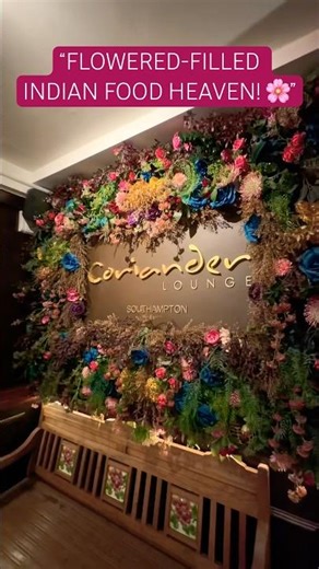 Prettiest Indian Restaurant in Southampton 🌸 Aesthetic Vibes + Delicious Food!