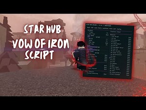 * DEEPWOKEN EXPLOITING * | NEW VOW OF IRON SCRIPT | STAR HUB