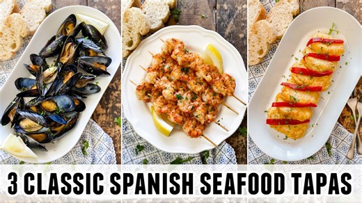 3 classic Spanish seafood tapas recipes to make at home
