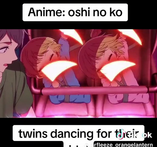 love the twins but where the glow stick come from. #foryoupage #twins #anime