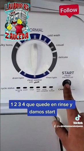 reprogramar lavadora Amana #lavadoraszaucedatijuana #bilingue #tijuana #lavadora #secadora