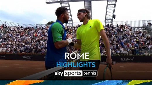 Arthur Fils vs Stefanos Tsitsipas | Italian Open highlights
