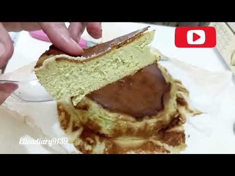 Burn cheese cake matcha@ellendiary9139