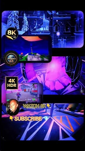 FORTNITE | 8K Dolby Vision | PS5 PRO + LEICA Camera 8K + TV SAMSUNG QD OLED 65" S90D + Govee Lights🫟