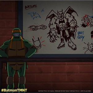 429 reactions · 154 shares | Michelangelo doesn't think the Bat guy is the bad guy. Own #BatmanTMNT on Digital & Blu-ray™ now! | Warner Bros. Entertainment | Facebook
