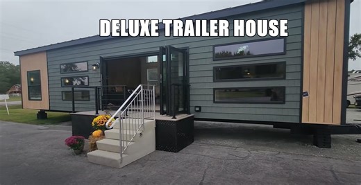 This Massive 45-Foot Park Model RV Puts All Other Tiny Houses to Shame