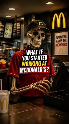 What If You Started Working at McDonald’s? 🍔 (Day in the Life)