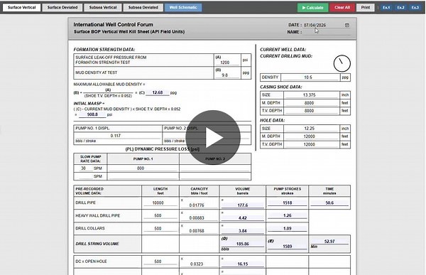 #wellcontrol #iwcf #drilling #oilandgas #wellkill #drillingsafety #petroleumengineering #killsheet #wellcontroltraining #drillingengineering | Mahmoud Boraey