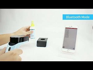 NETUM DS7500 2D Bluetooth Barcode Scanner, Hands Free Automatic Wireless QR Bar Code Reader