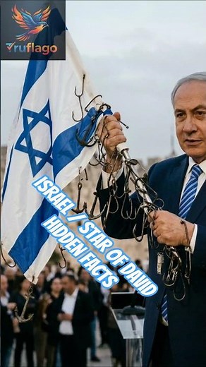 Israel Flag Meaning 🇮🇱 | Blue Stripes, Star of David & Hidden Facts #short