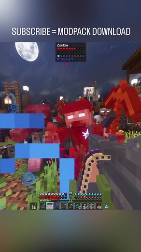 31K views · 754 reactions | Zombies attack Base #minecraft | Kba MC | Facebook