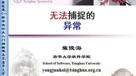 无法捕捉的异常