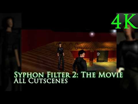 Syphon Filter 2: The Movie in 4K (All Cutscenes)