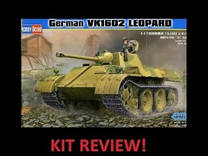 Hobby Boss VK 1602 Leopard 1/35 kit review!