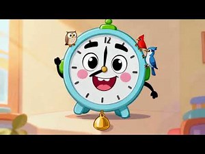 TIME Song for Kids! | AM vs PM, Day & Night | Catchy Tick-Tock Learning Video by EduBop