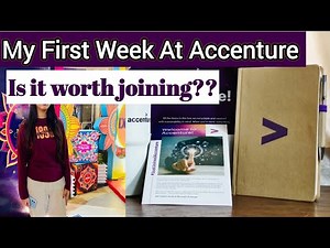 My First Week at Accenture: Onboarding, Training & Work Experience | Accenture Journey 2025
