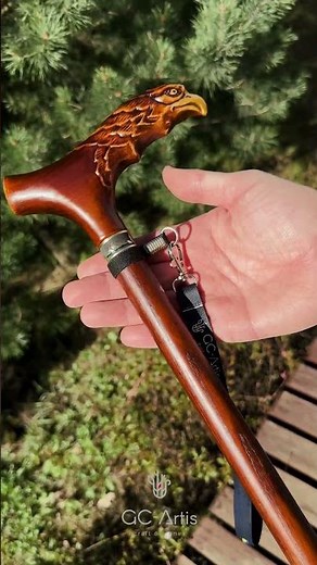 Bald Eagle Walking Cane