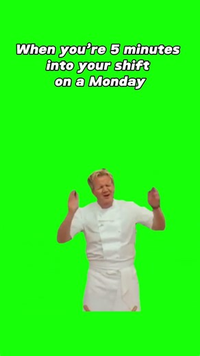 Gordon Ramsay just can’t take it anymore like normal #Meme #MemeCut ￼#chef #cooking #greenscreen
