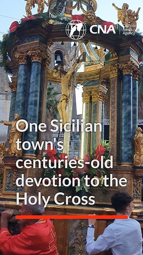 35K views · 1.4K reactions | Across hundreds of years of celebration, the Holy Cross has become the de facto patron of the town, even though the official saint is St. Agatha, who is honored in the name of Montemaggiore’s mother church and basilica. | Catholic News Agency | Facebook