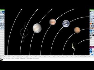 How to Draw the Solar System (8 Planets) in Tux Paint | Easy Drawing for Kids