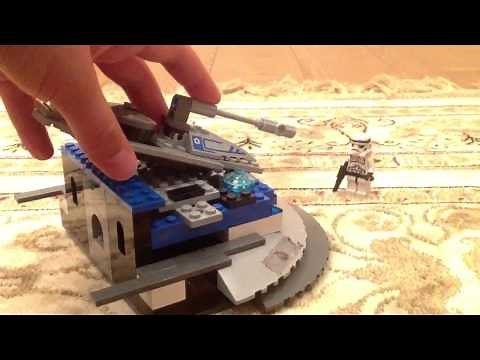 Lego Star Wars custom Droid Tank AAT review.