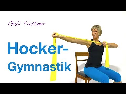 20 min. Gymnastik im Sitzen mit dem Band