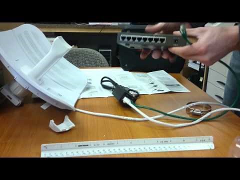 Ubiquiti LiteBeam M5 - Plugging In Cables (Part 3)