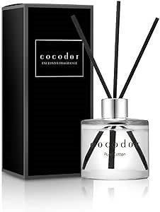 [COCODOR/Pure Cotton] Reed Diffusers Oil, 50ml, Best for Home, Room Fragrance, Scented Oil diffusers