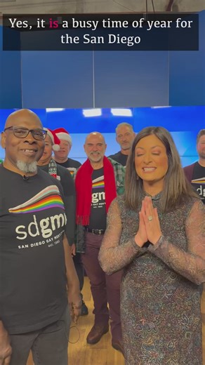 The San Diego Gay Men's Chorus will be celebrating 40 years of bringing music to San Diego with Jingle Forty. You can get tickets at www.sdgmc.org. | CBS 8 San Diego