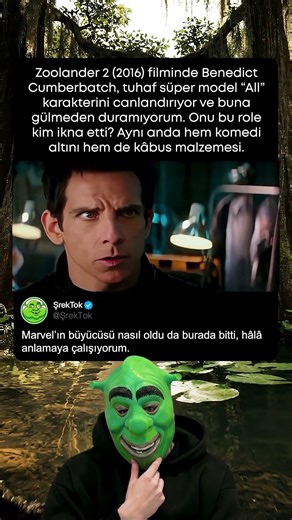 Zoolander 2 (2016) filminde Benedict Cumberbatch’in en komik konuk oyunculuklarından biri var